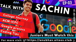 Talk with Sachin Yadav 🔥